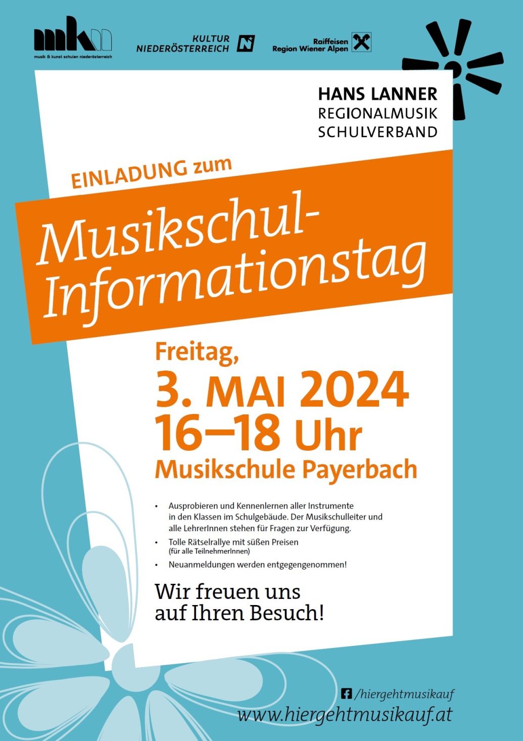 Foto zur Veranstaltung Musikschul-Informationstag in der Musikschule Payerbach
